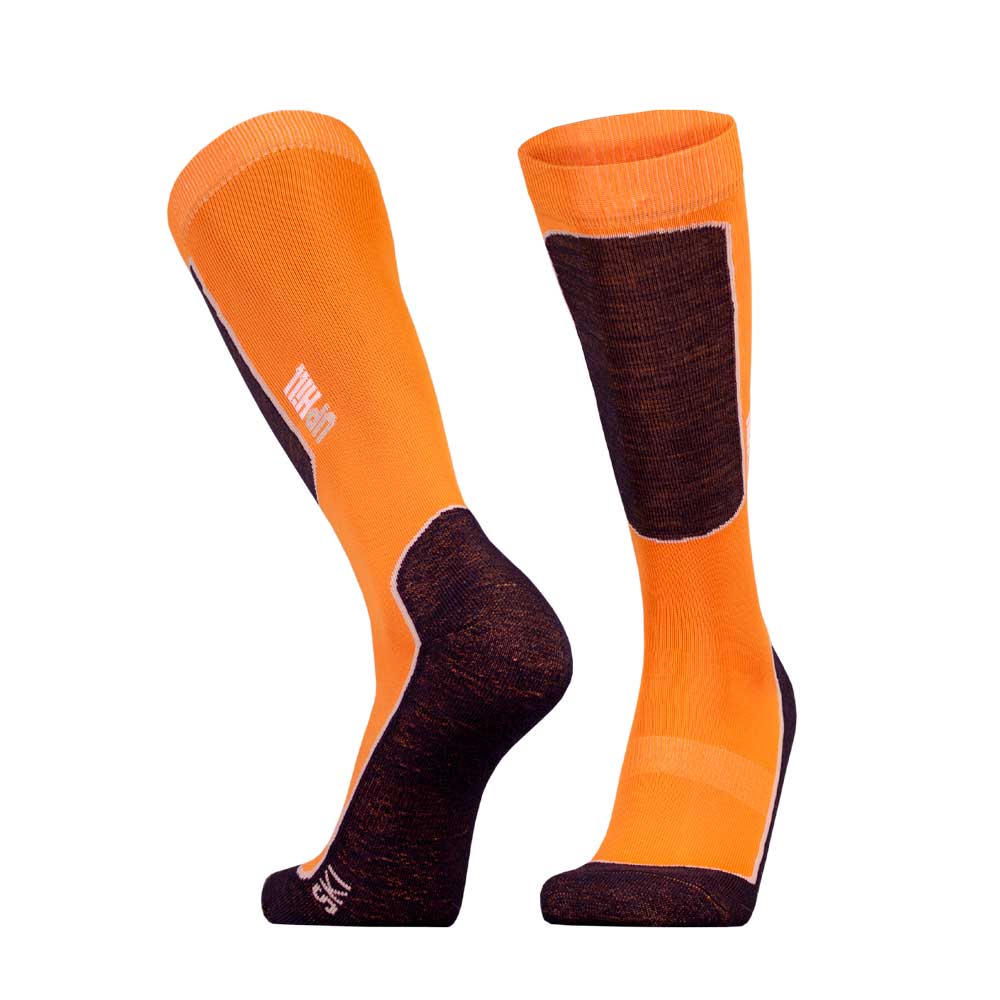 Chaussettes UphillSport Halla Alpine Merino & Quick Dry Orange - Chaussettes de ski neuf déstockage