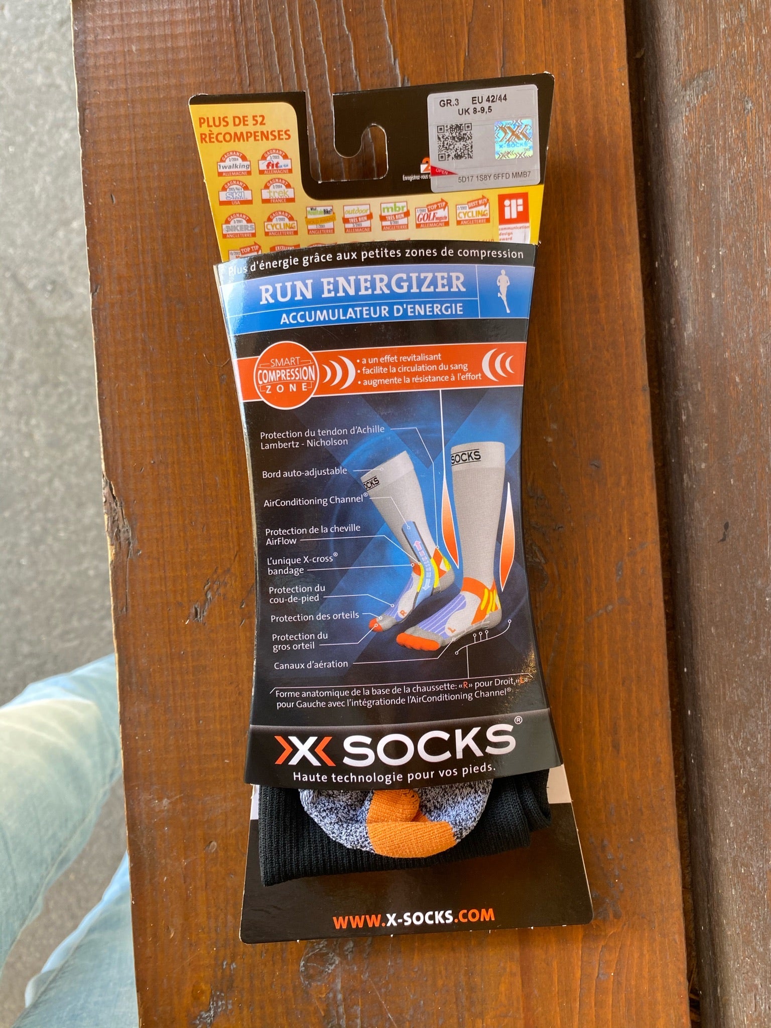Chaussettes de ski X-Socks X-SOCKS SkiControl 4.0 Lady Gr/Rose