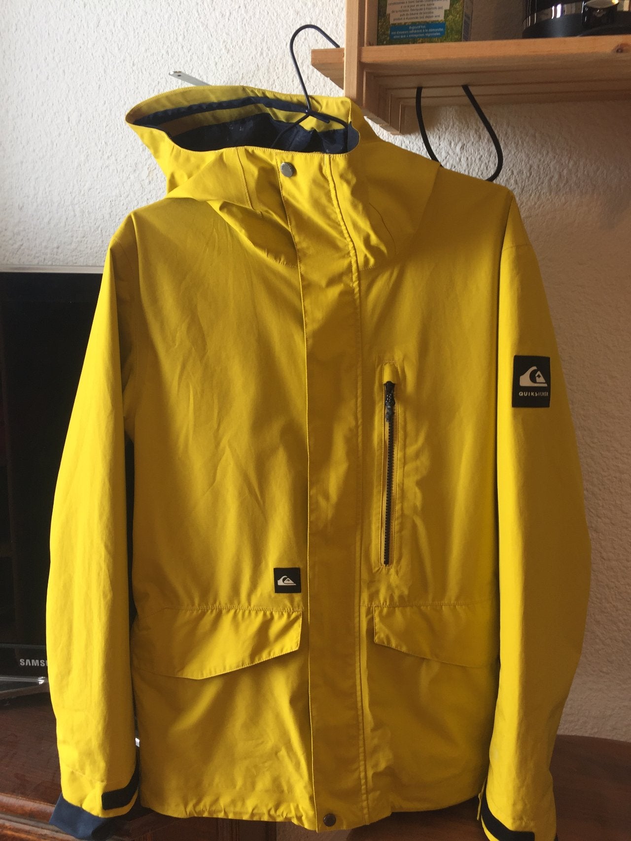 Vestes de ski & snow Quiksilver Mission GTX Jaune