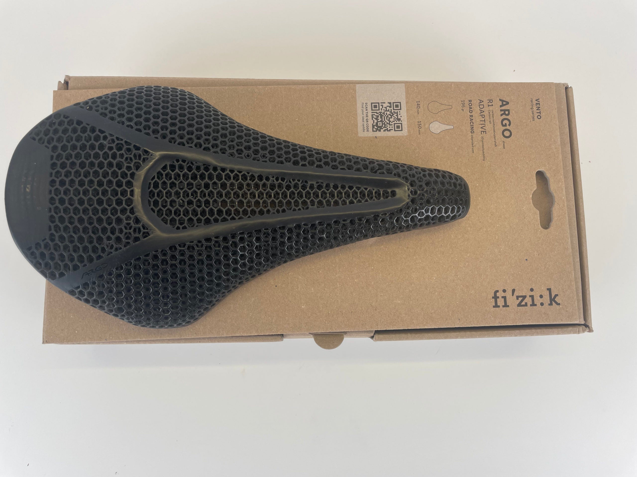 [Reconditionné] Selle de vélo de route Fizik Vento Argo Adaptative R1 150mm