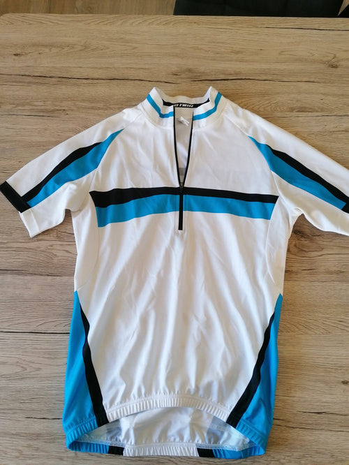 Maillots de vélo Btwin Blanc