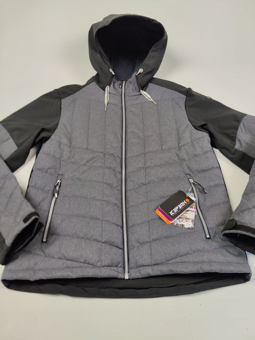 Icepeak Skijas Softshell Carter Grijs Zwart Nieuw Heren L