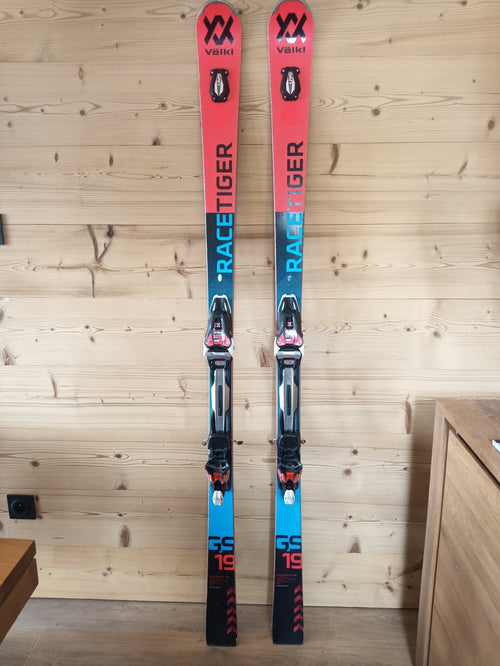 Skis alpins Volkl Racetiger GS 19 Rouge