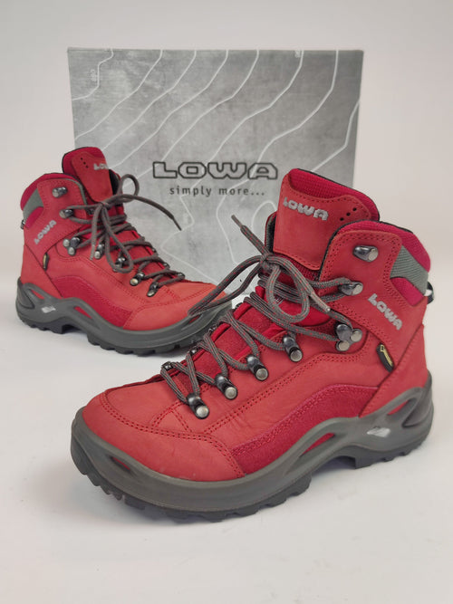 Lowa Renegade Mid GTX Ws Wandelschoenen Rood Zgan! UK4 EU37