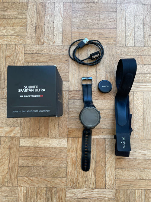 Montres connectées Suunto Spartan Ultra All Black Titanium Noir