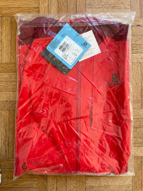 Coupes vent & vestes de running Salomon Bonatti Rouge