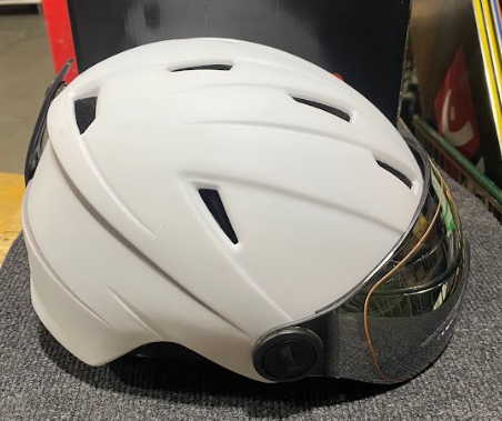 CAIRN Electron visor s3 white 56