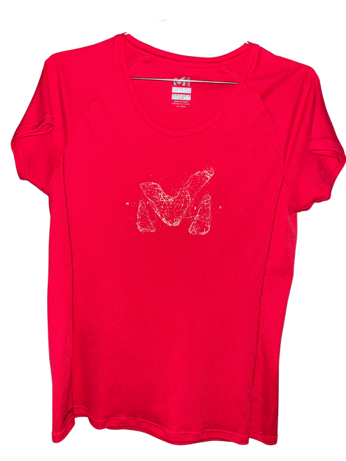 T-shirts Millet  mixte rouge