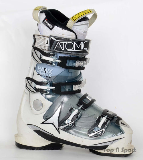 Atomic HAWX PLUS W white/trs - Chaussures de ski d'occasion Femme