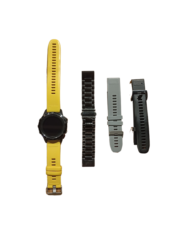 Montres connectées Garmin 5 homme jaune