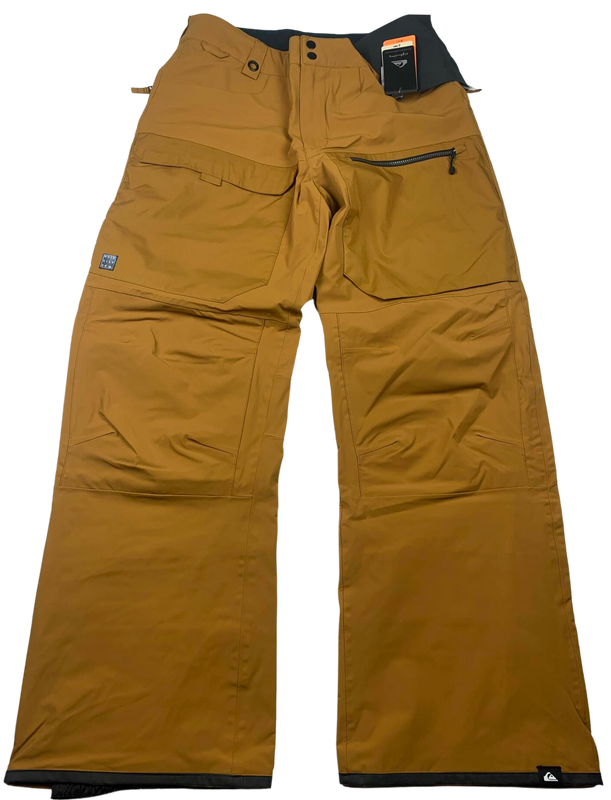 Pantalons de ski quicksilver TR stretch pt mixte marron