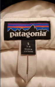 Patagonia Down Sweater Gilet Enfants taille 7-8