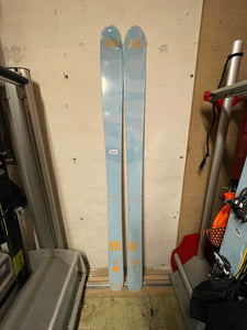 Skis de randonnée Zag Ubac 95  mixte bleu ciel