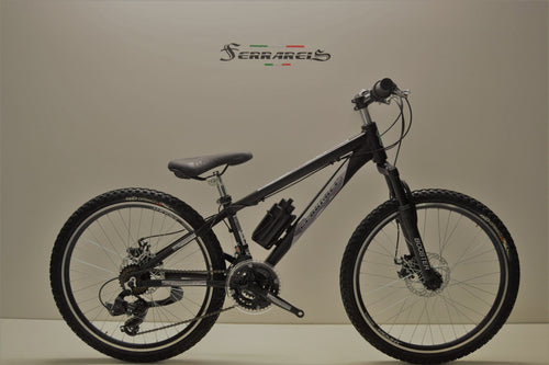 Bici mtb 24 disco nera personalizzabile