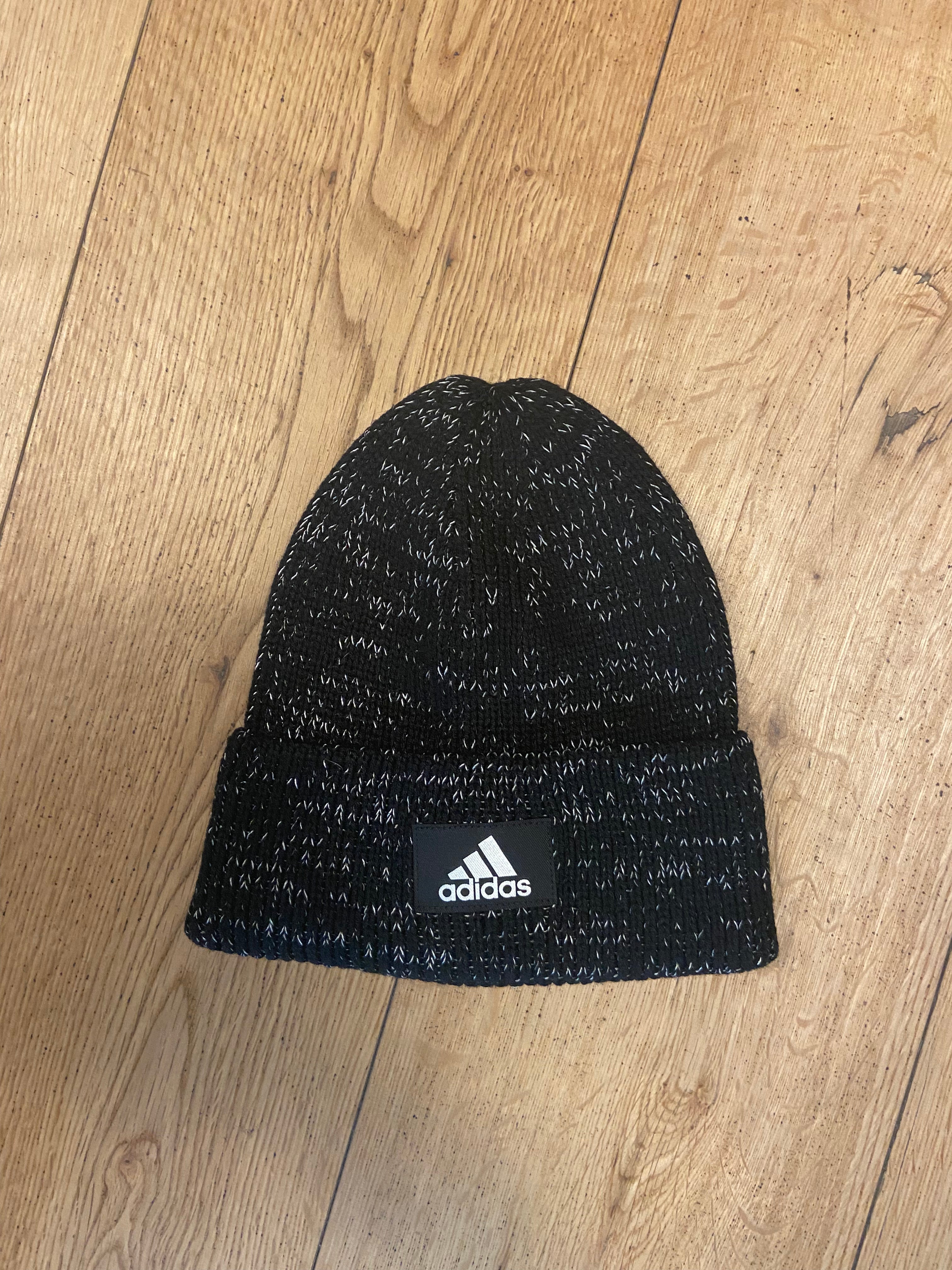 Bonnet noir adidas, très bon état, taille unique enfant, - adidas