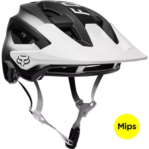 Casque FOX Speedframe Pro Noir Blanc rouge