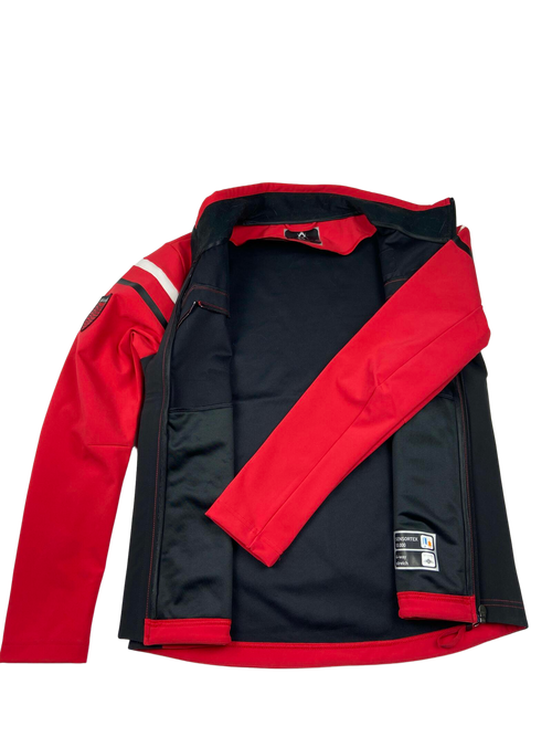 Vestes softshell volkl  homme rouge