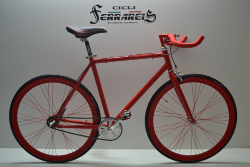 Fixed 28 bici 3v nexus rossa personalizzabile