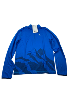 Vestes softshell odlo  homme bleu