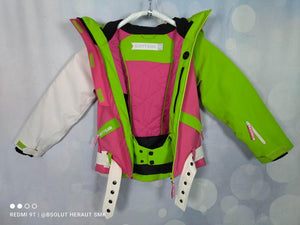 Blouson et Pantalon de ski 10 ans vert watts