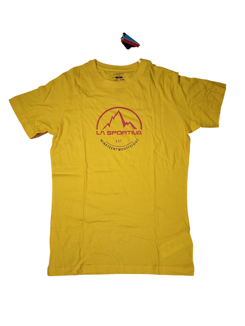 T-shirts la sportiva  femme jaune