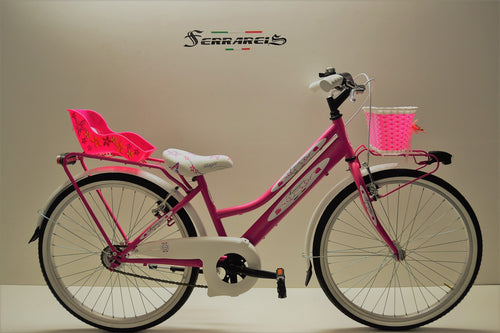 Bici bimba 24 fucsia 7 10 anni personalizzabile