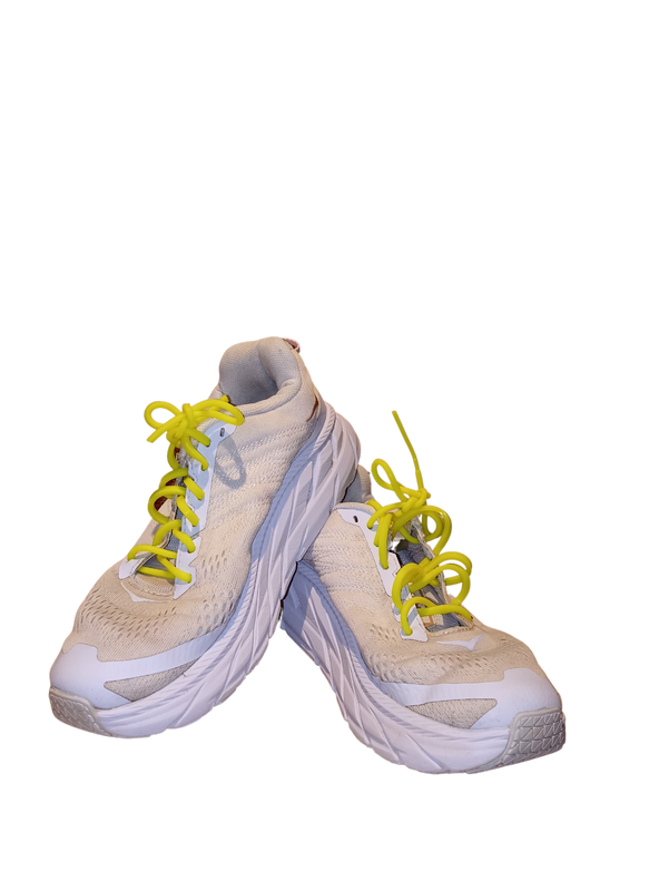 Chaussures de running Hoka clifton 6 femme blanc