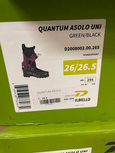 Chaussures de ski de randonnée Dalbello Quantum Asolo uni  mixte vert