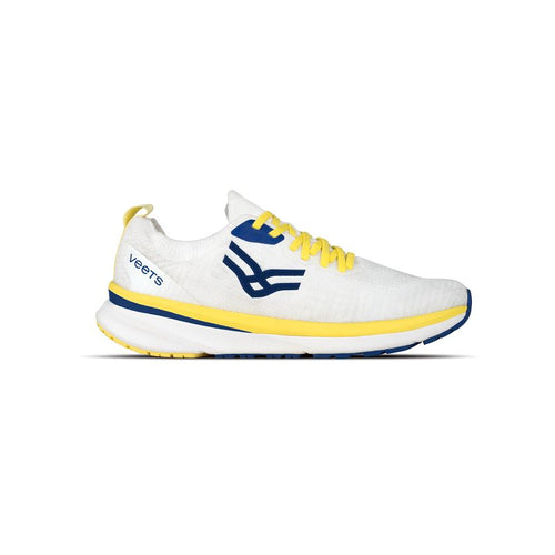 Chaussures de Running Veets Transition Knit (BLANC/JAUNE) homme