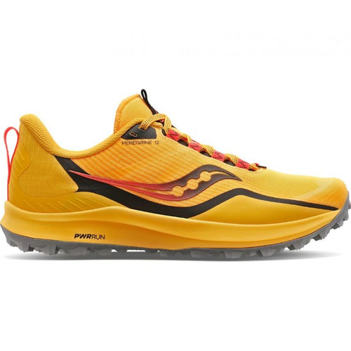 Chaussures de trail/running Saucony Peregrine 12 (Vizigold/Vizired) femme