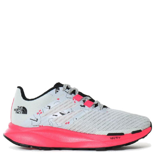 Chaussures Trail The North Face  Vectiv Eminus (TNF WHITE TRAIL MARKER PRINT/BRILLIANT CORAL) Femme