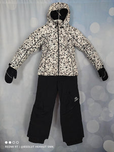 Blouson, Pantalon et Gants de ski 8 ans noir Rossignol