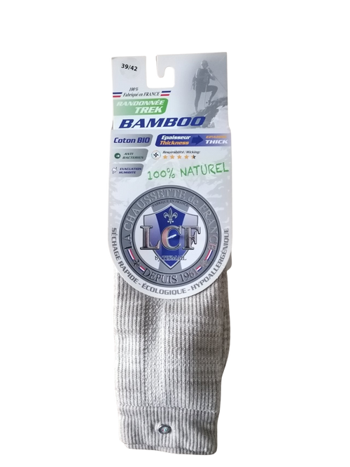 Chaussettes LA CHAUSSETTE DE FRANCE HOGAR BAMBOO Beige