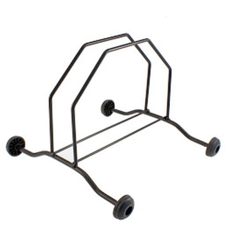 Bike stand with wheels