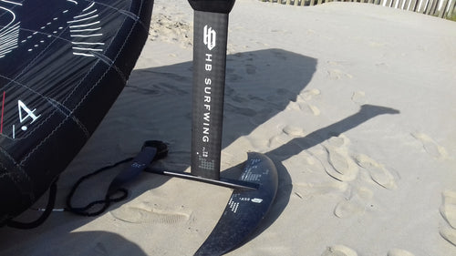 Foil de Kitesurf hb surf foil flow mat  carbone 75cm