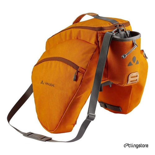 Sacoche Vélo VAUDE Esilkroad Plus Orange Sacoche VAE 22L