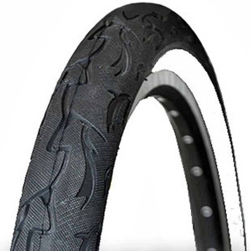 Tire Flame 26 x 3.0 Black white