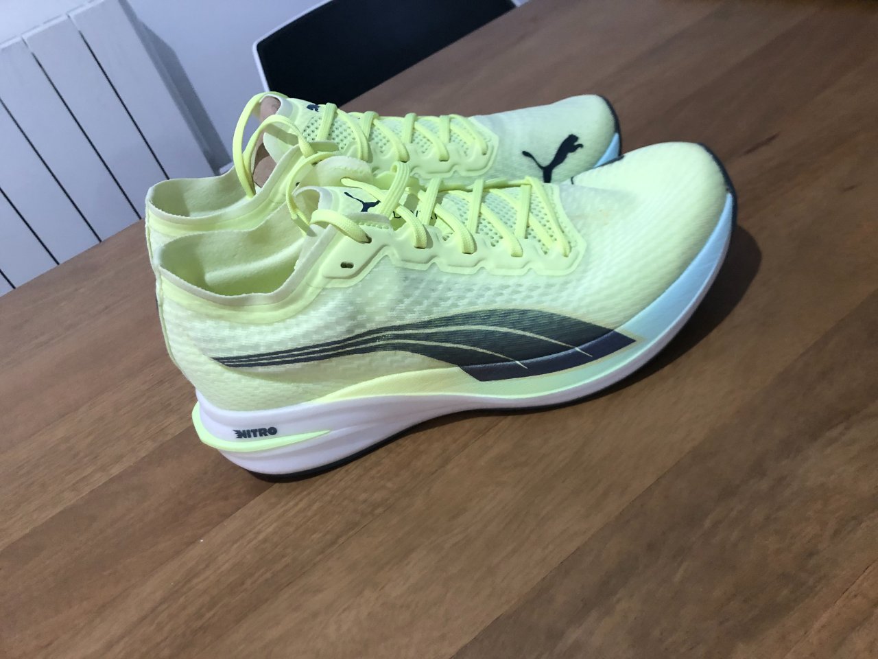 Chaussures de running Puma Deviate Nitro Jaune