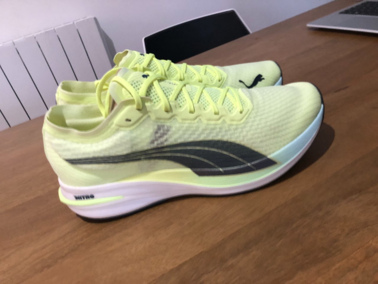 Chaussures de running Puma Deviate Nitro Jaune