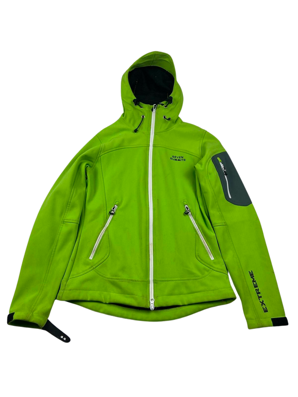 Coupes vent & vestes de running seven summits  femme vert