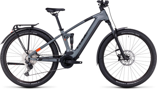 VTT ELECTRIQUE CUBE STEREO HYBRID 120 PRO ALLROAD 625 FLASH N' ORANGE 16"