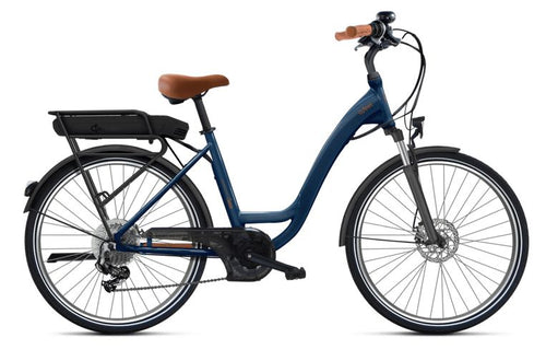 VELO ELECTRIQUE O2FEEL VOG CITY ORIGIN  2,1 UNIV 26T43 BLEU BOREAL 400WH