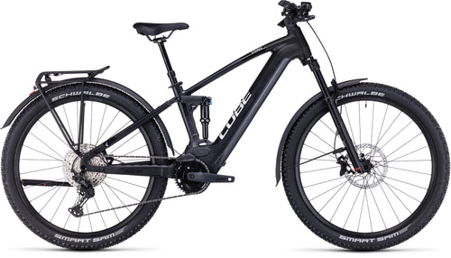 VTT ELECTRIQUE CUBE STEREO HYBRID 120 SLX ALLROAD 750 BLACK'N'METAL 18"