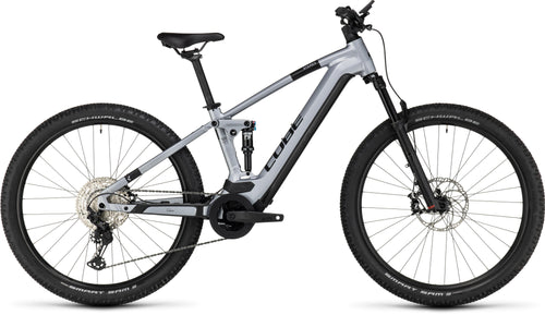 VTT ELECTRIQUE CUBE STEREO HYBRID 120 RACE 750 POLARSILVER'N'BLACK 22"