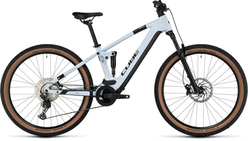 VTT ELECTRIQUE CUBE STEREO HYBRID PRO 750 FLASHWHITE N BLACK 20"