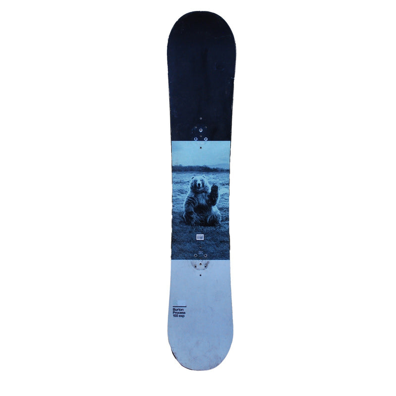 Snowboard occasion burton process exp fixation coque