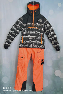Blouson et Pantalon de ski M orange Superdry