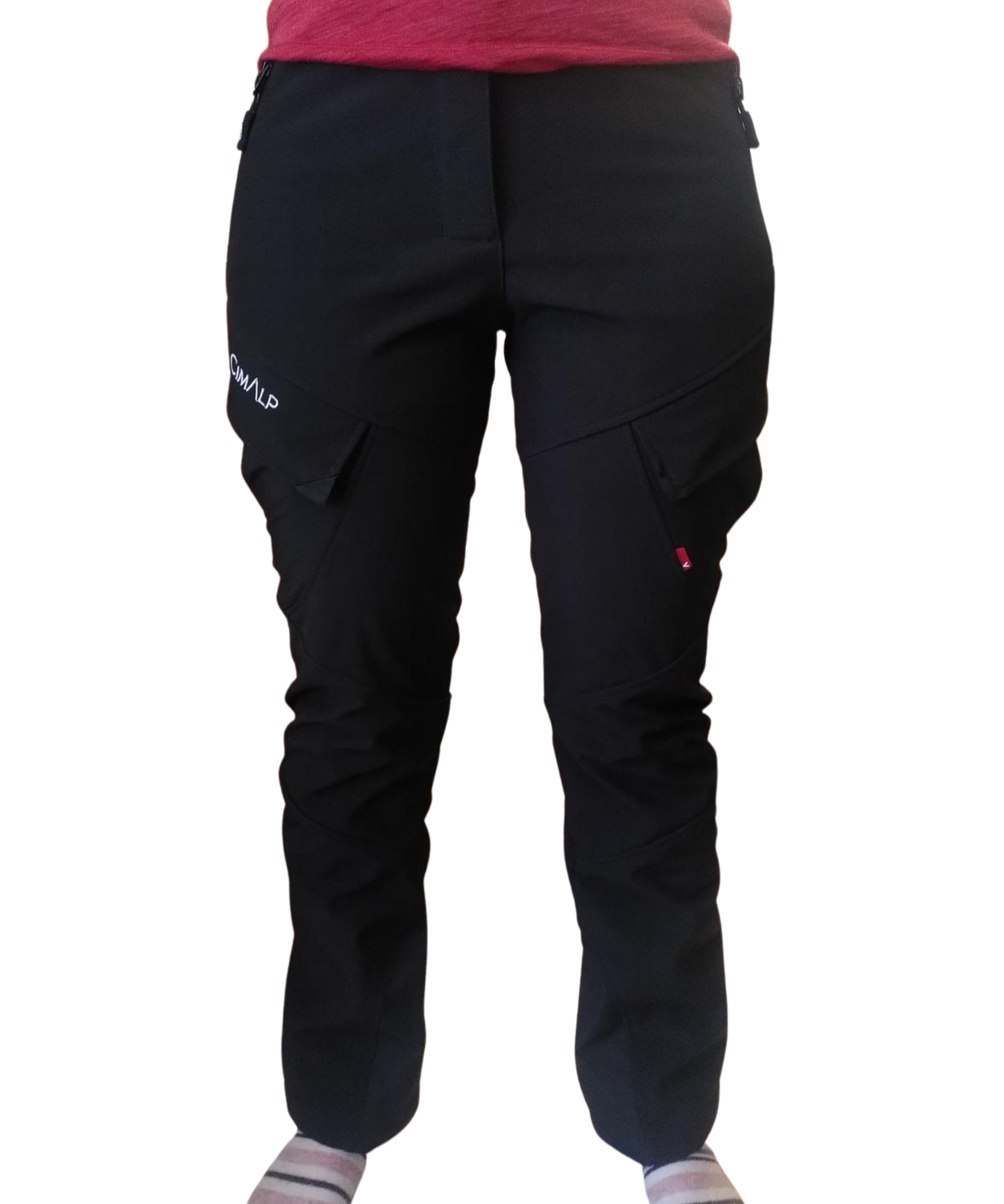 Pantalon jambes courtes ski de randonnée femme