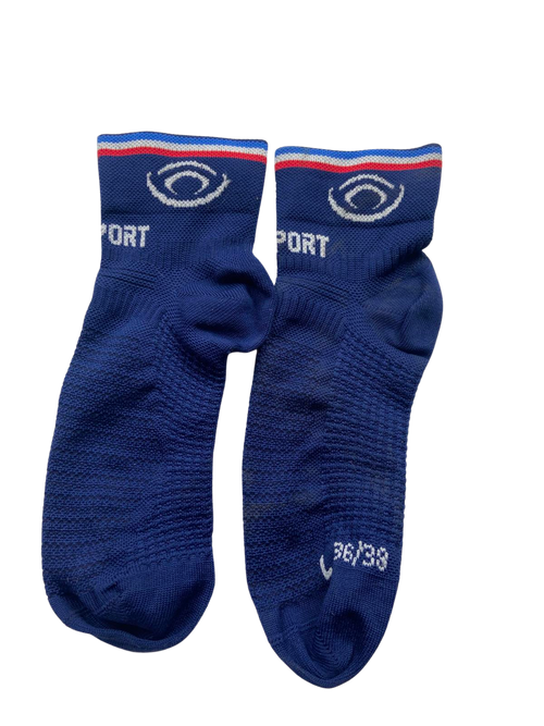 Chaussettes La French Run  La French Run femme bleu