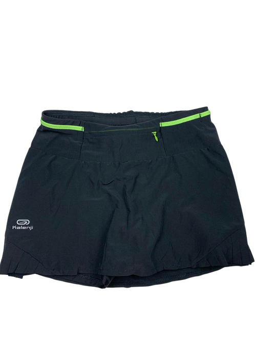 Shorts et cuissard de trail-running kalenji  femme  noir